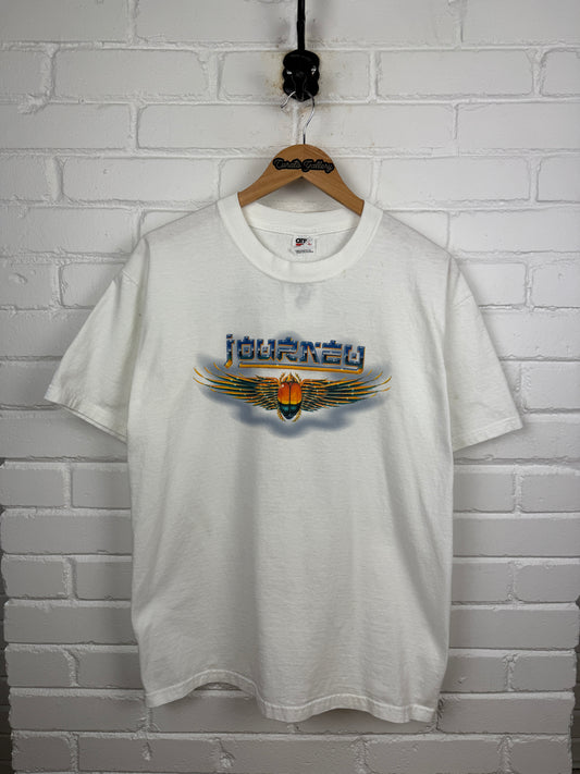 Vintage 2002 Journey Under The Radar Summer Tour Band T Shirt Size L