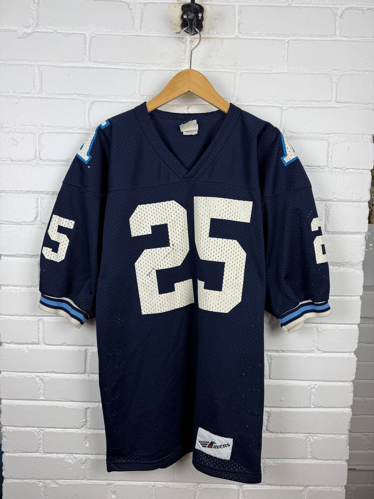 Vintage 90s Raghib Rocket Ismail #25 Ravens Mesh Football Jersey Size L