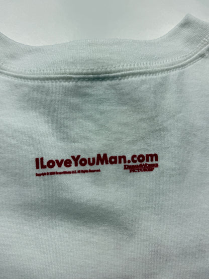 2009 I Love You Man Return The Favor Movie Graphic Promo T Shirt Size L