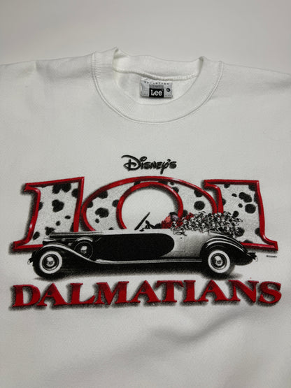 Vintage 90s 101 Dalmatians Disney Cruella Deville Movie Promo Sweatshirt Size XL