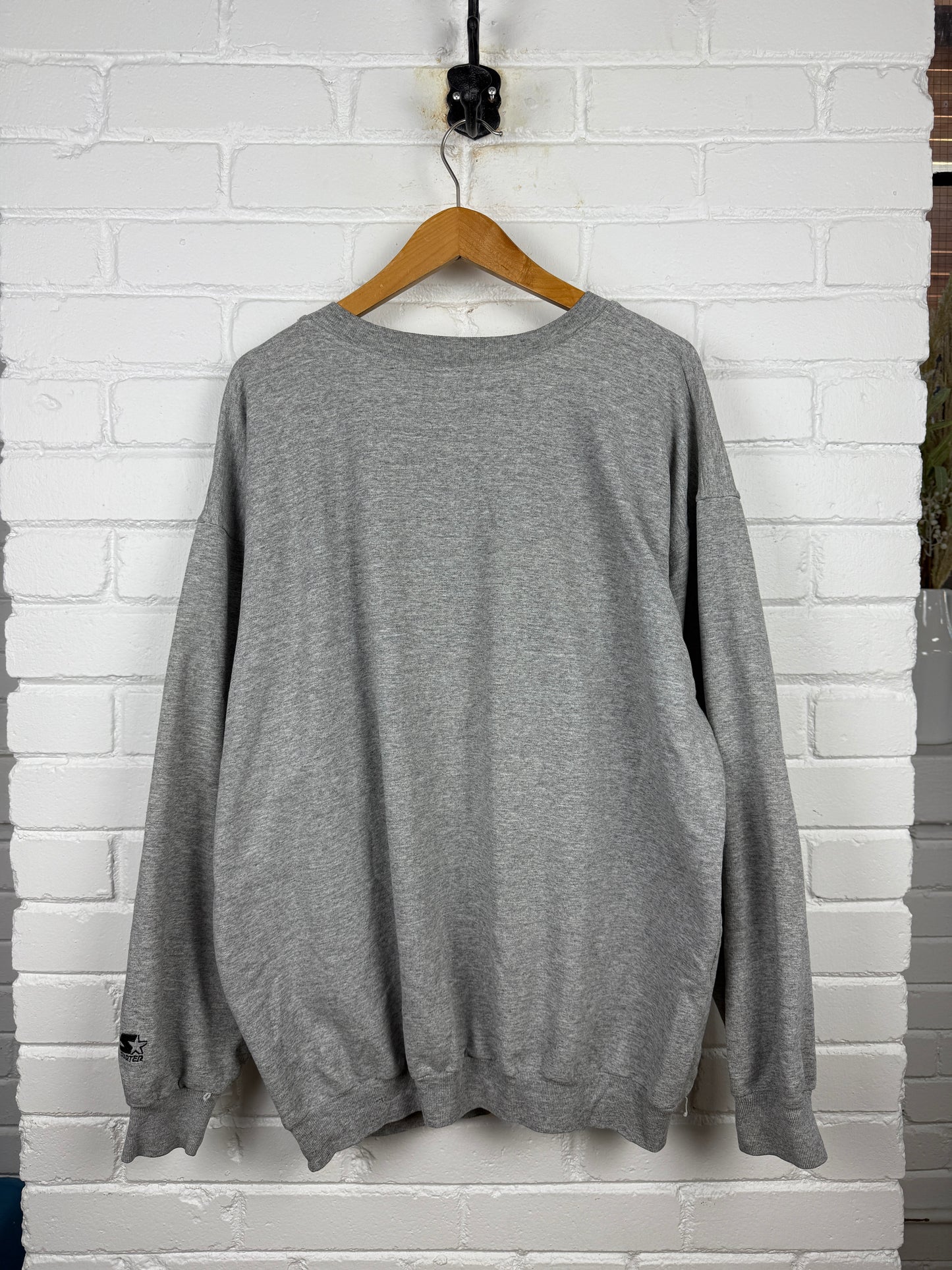 Vintage 1999 Hamilton Tiger Cats Arc Spell Out Starter Graphic Sweatshirt Size XL 90s