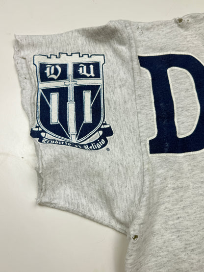 Vintage 90s Duke Blue Devils NCAA Big Spell Out Basketball Graphic T Shirt Size XXL