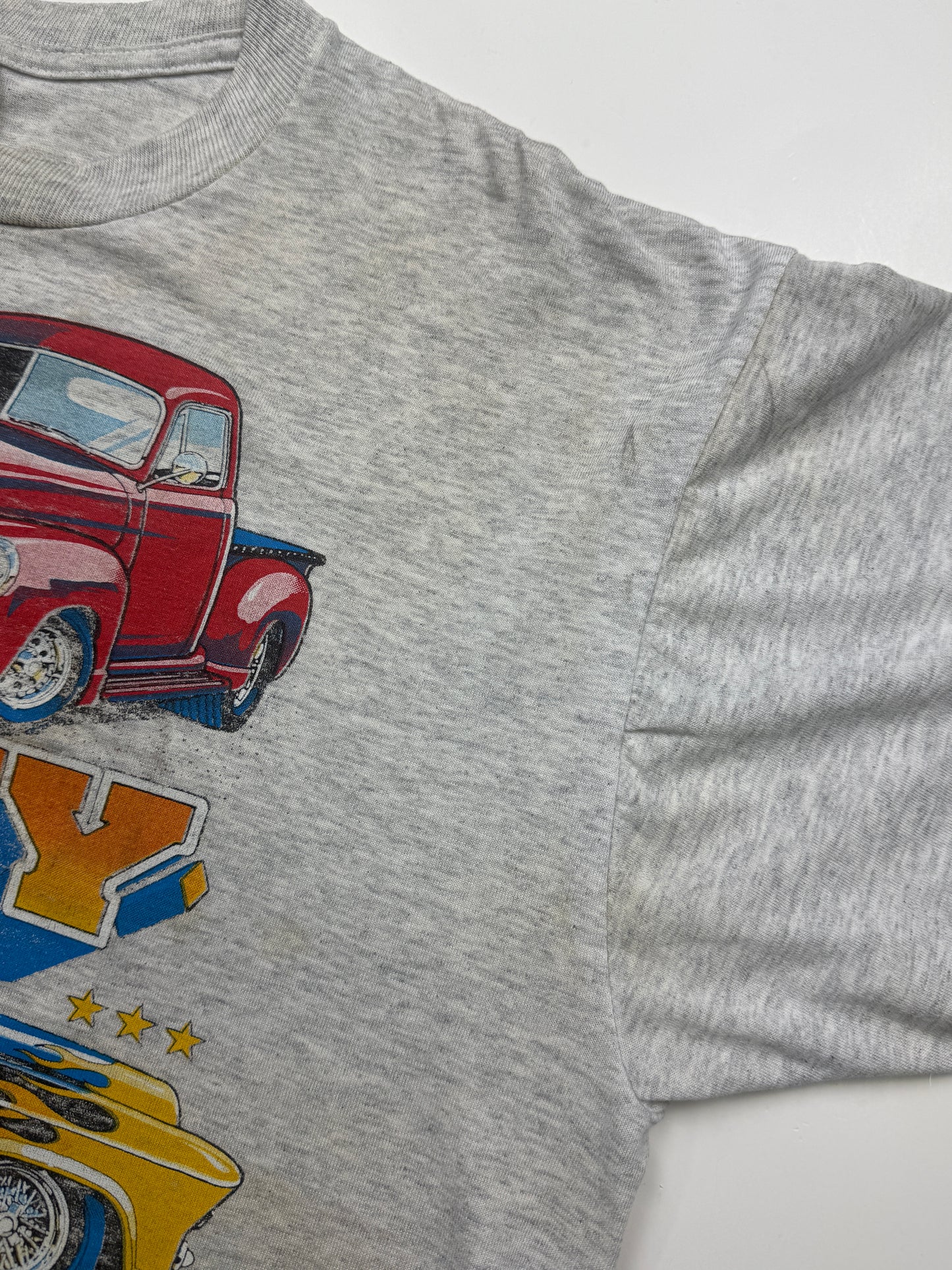 Vintage 1989 I Prefer Ol Chevy Pickups Classic Cars American Muscle Racing T Shirt Size L 80s
