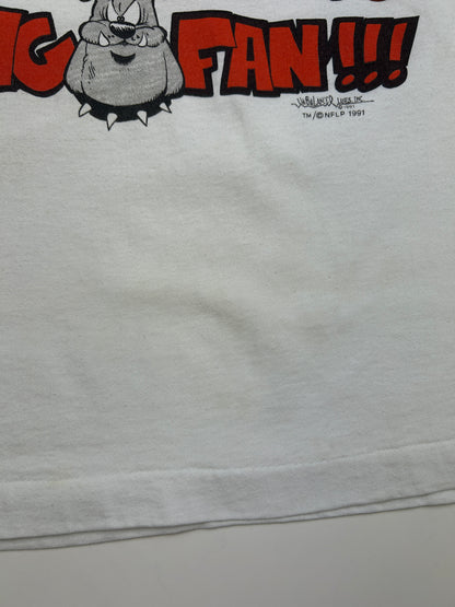 Vintage 1991 Cleveland Browns Dawg Fan Definition NFL T Shirt Size XL 90s