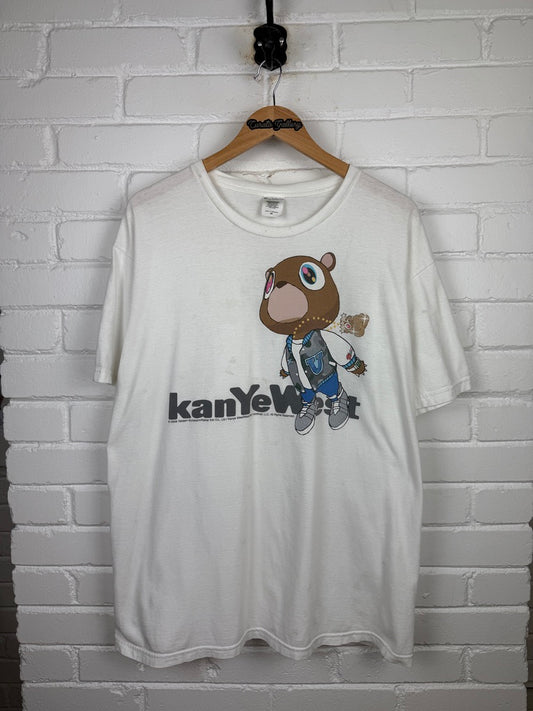 2009 Kanye West Graduation Bear Takashi Murakami Rap Music T Shirt Size XXL