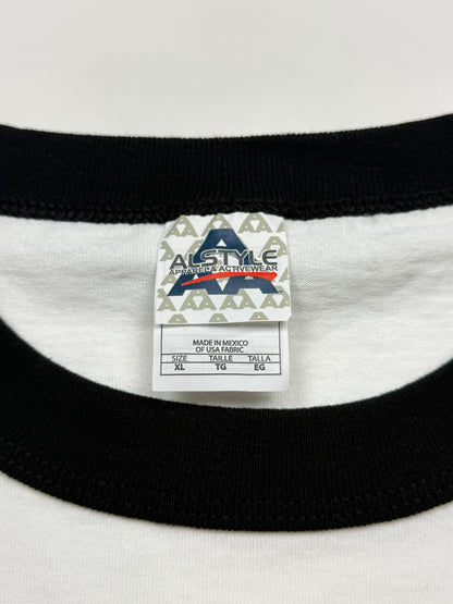 2007 Indiana Jones Kingdom Of The Crystal Skull Lucas Film Movie Prono Ringer T Shirt Size XL