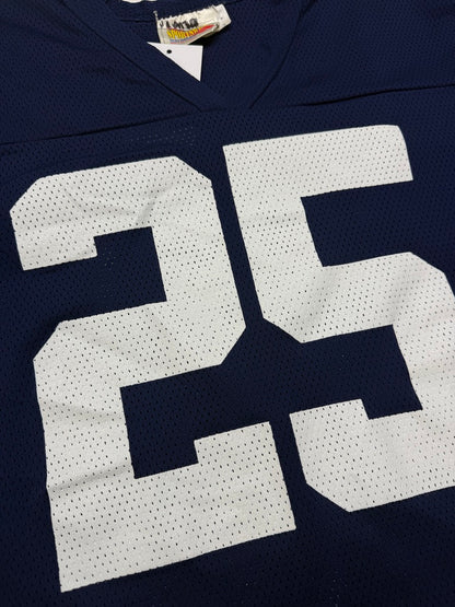 Vintage 90s Raghib Rocket Ismail #25 Mesh Football Jersey Size S