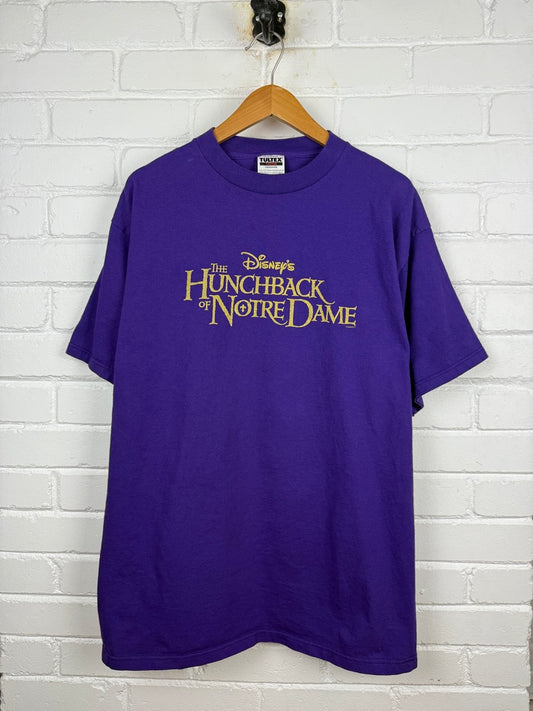 Vintage 1996 Disney Hunchback Of Notre Dame Movie Promo T Shirt Size XL