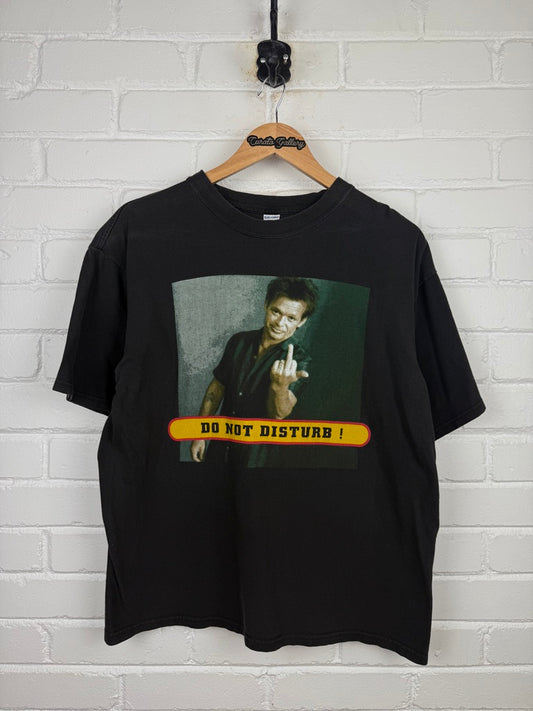 Vintage 1999 john Mellencamp Rural Electrification Tour Do Not Disturb Music T Shirt Size L 90s