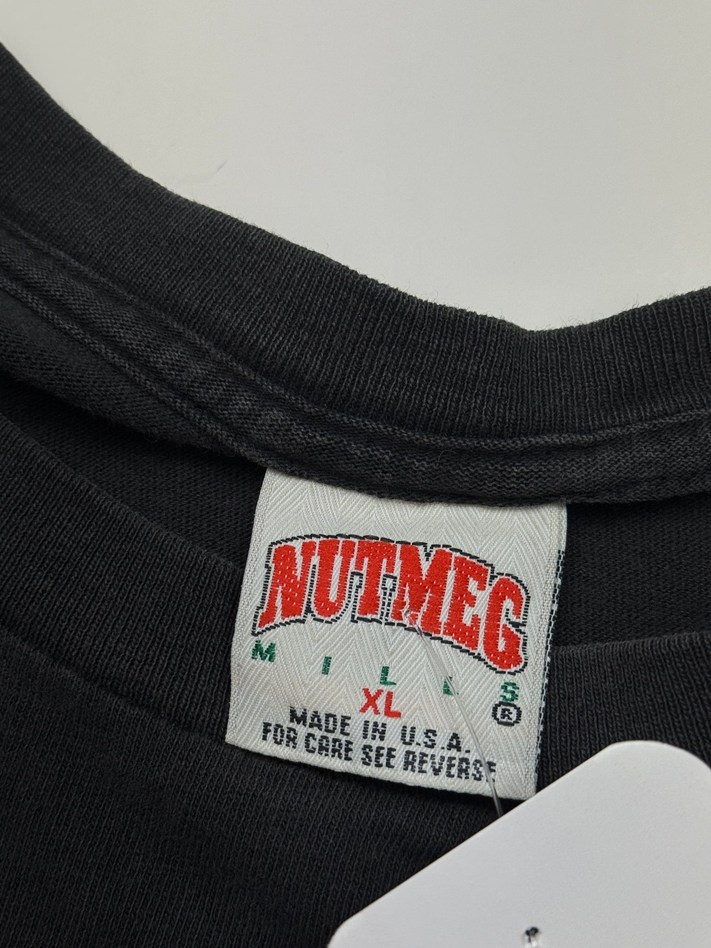 Vintage 1993 Jacksonville Jaguars Banned Logo NFL Breakthrough Nutmeg T Shirt Size XL 90s