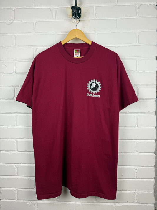 Vintage Inspector Gadget Go Go Disney Movie Promo T Shirt Size XL