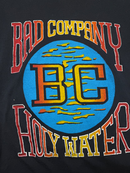 Vintage 1991 Bad Company Holy Water Damn Yankees Tour Band Music T Shirt Size M