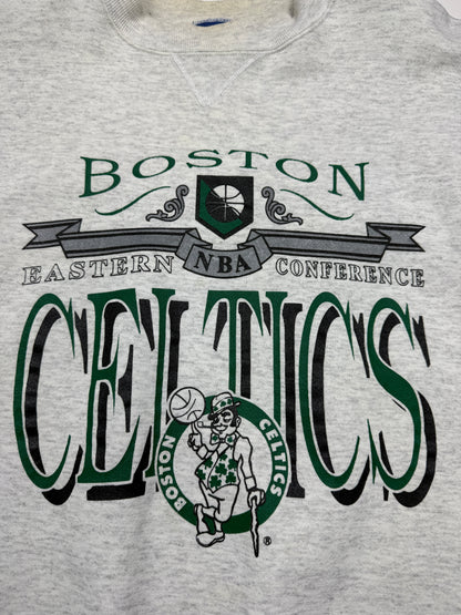 Vintage 90s Boston Celcticts Eastern Conference NBA Basketball Graphic Sweatshirt Size L