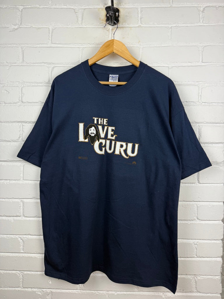 The Love Guru Paramount Pictures Spell Out Movie Promo Graphic T Shirt Size XL