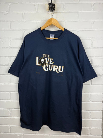 The Love Guru Paramount Pictures Spell Out Movie Promo Graphic T Shirt Size XL