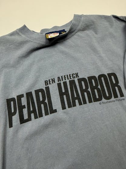 Vintage Pearl Harbor Ben Affleck Movie Promo Spell Out T Shirt Size XL