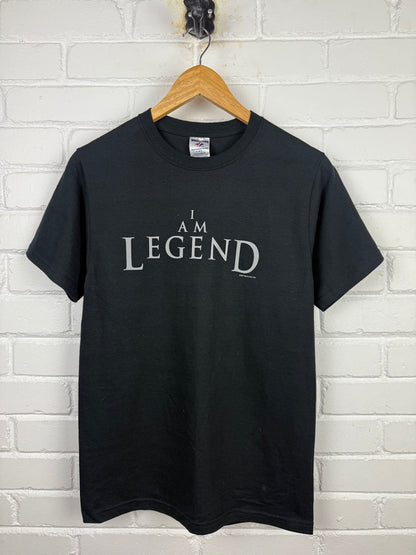2006 I Am Legend Will Smith Movie Promo Title Hit Graphic T Shirt Size S