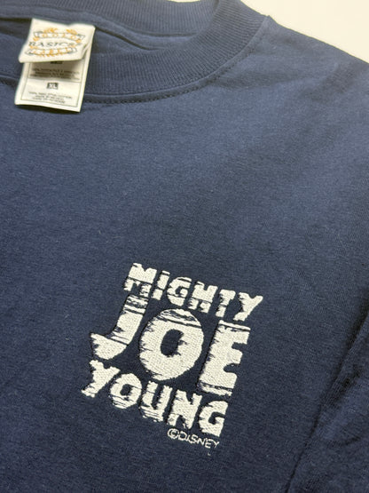 Vintage 1997 Disney Mighty Joe Young Embroidered Movie Promo T Shirt Size XL 90s