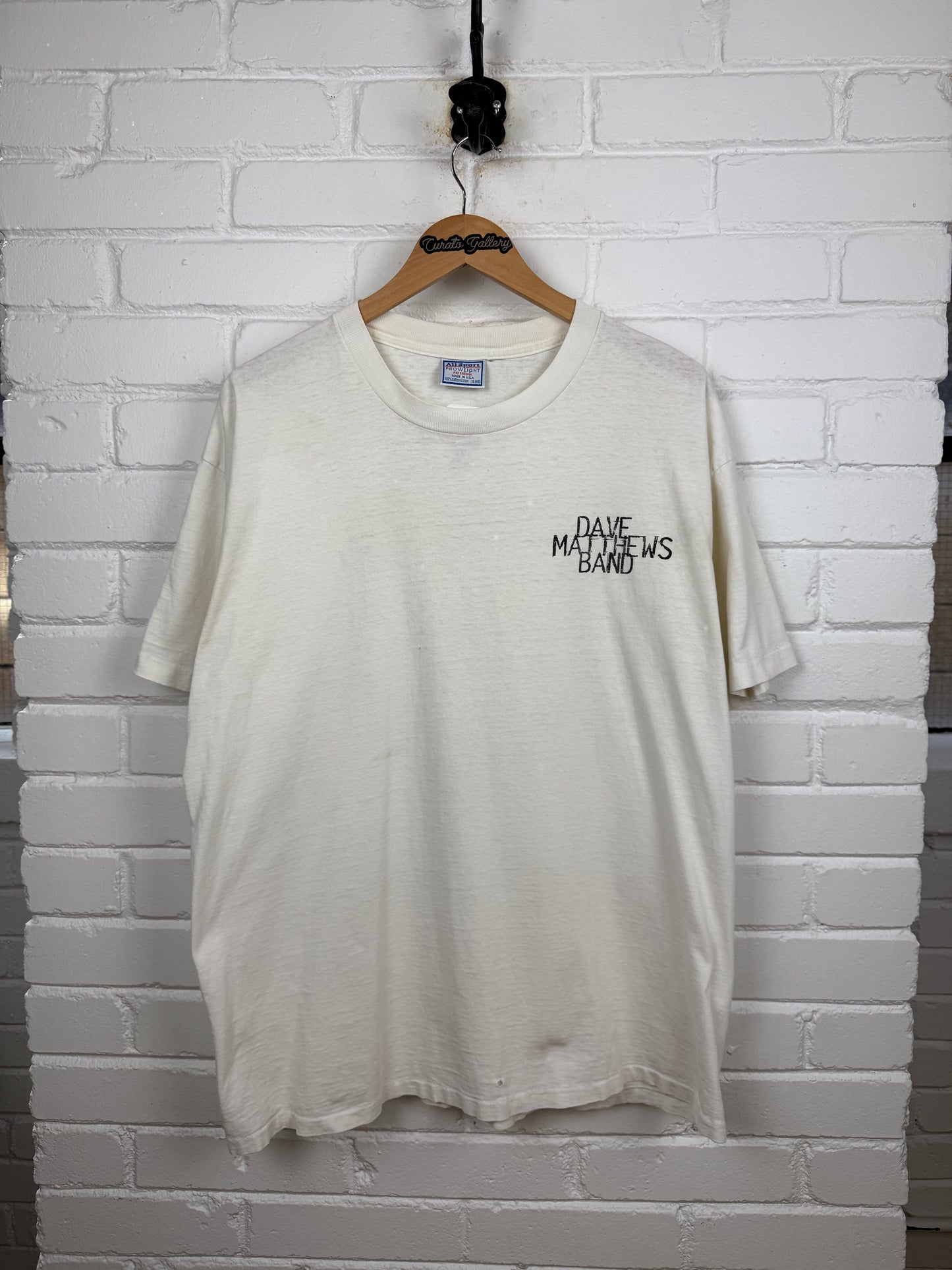 Vintage 90s Dave Matthews Band  Could I Have Been Anyone Other Than Me? Music T Shirt Size XL