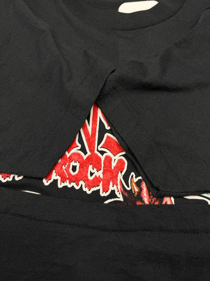 Vintage 1988 Van Halen Monsters Of Rock Metal Madness Metallica Band T Shirt Size M 80s