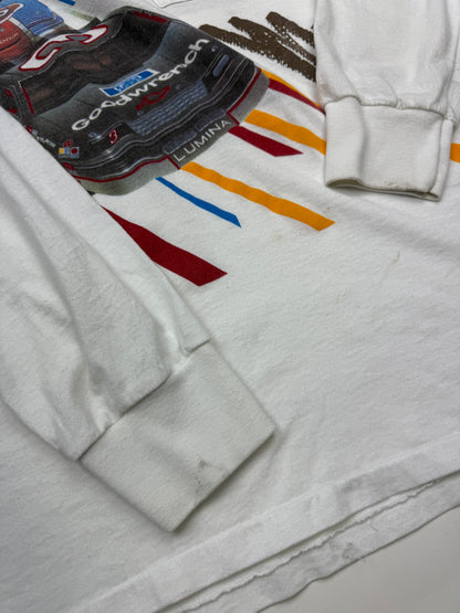 Vintage 1992 NACAR Winston Cup Series Racing Pop Art Long Sleeve T Shirt Size XL 90s