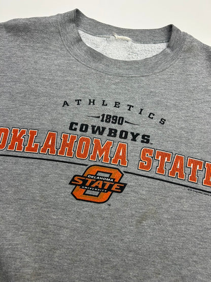 Vintage 90s Oklahoma State University Cowboys Graphic Spell Out Sweatshirt XXL