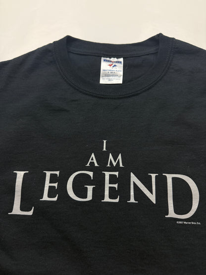 2006 I Am Legend Will Smith Movie Promo Title Hit Graphic T Shirt Size S