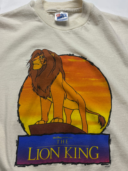 Vintage 90s The Lion King Mufasa Disney Animated Movie Promo T Shirt Size XL
