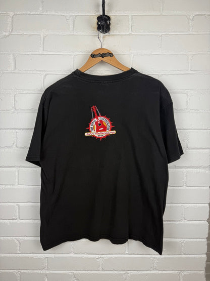 Vintage 1999 john Mellencamp Rural Electrification Tour Do Not Disturb Music T Shirt Size L 90s