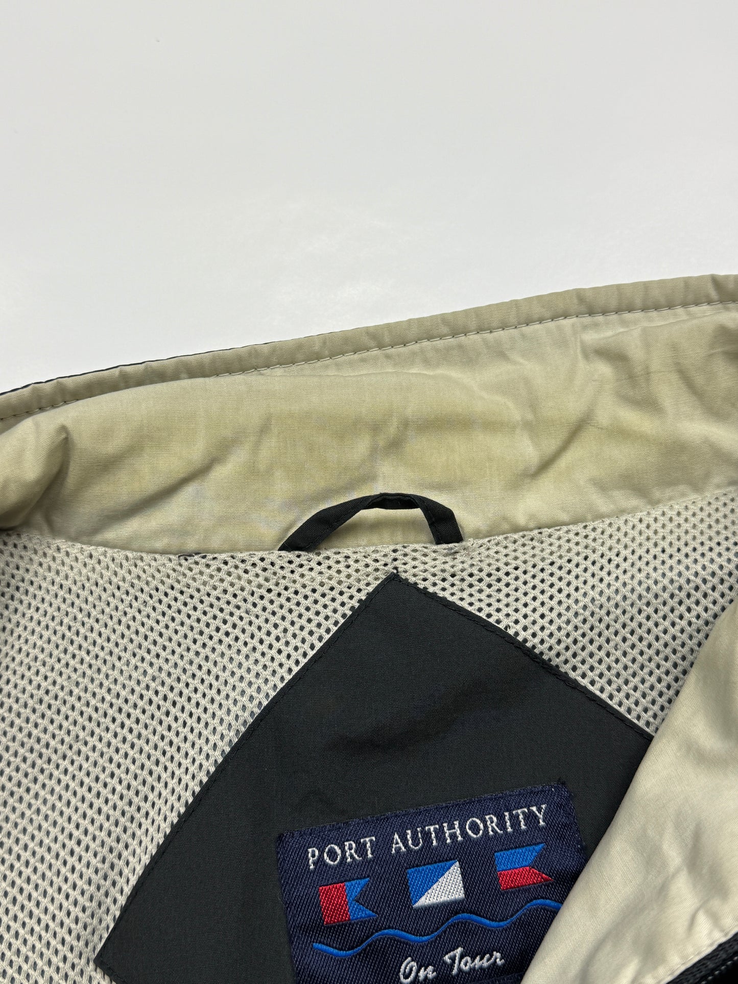 Vintage 1998 Armageddon Embroidered Cast And Crew Movie Film Windbreaker Jacket Size XL