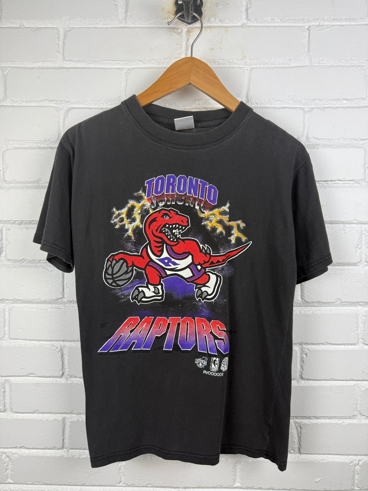 Vintage 90s Toronto Raptors Lightning Breakthrough Ravens Youth XL