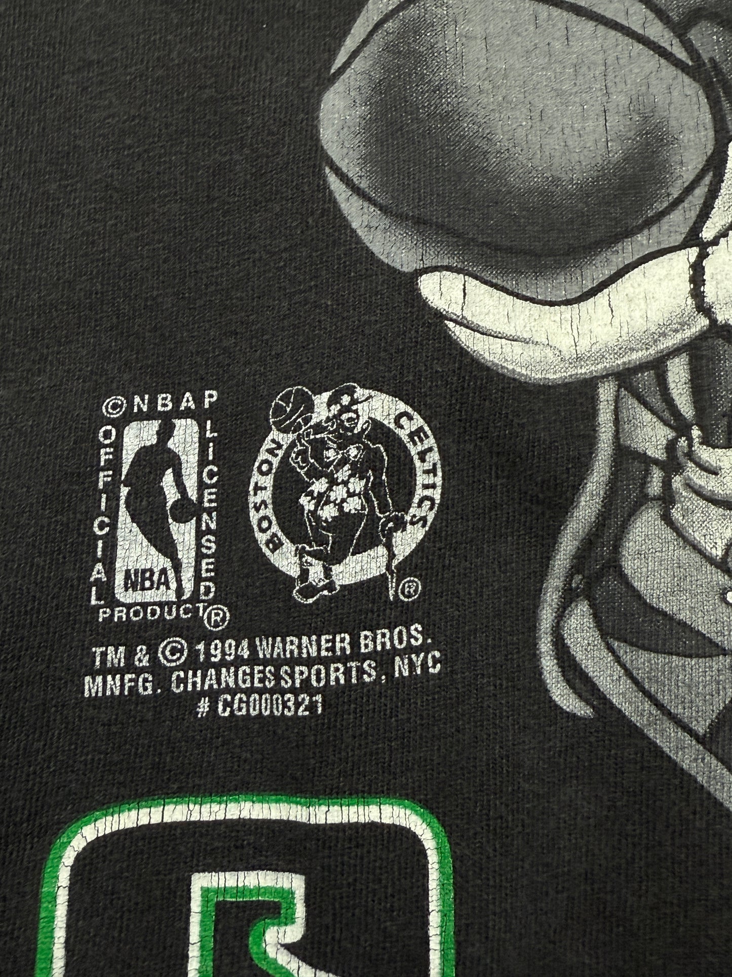 Vintage 90s Larry Bird Boston Celtics State Of The Art Magic Johnson Ts NBA T Shirt Size XL