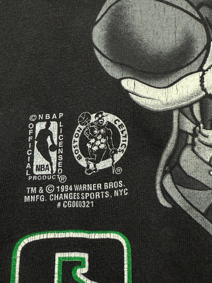 Vintage 90s Larry Bird Boston Celtics State Of The Art Magic Johnson Ts NBA T Shirt Size XL
