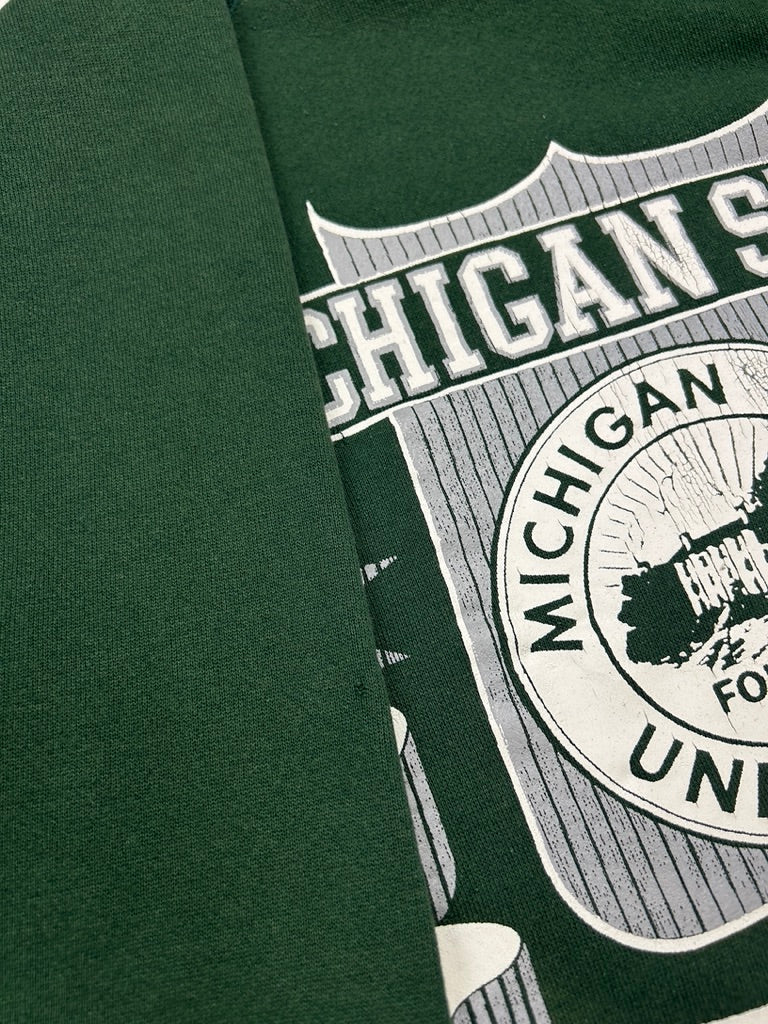Vintage 60s/70s Michigan State Spartans Clliegate Crest Sweatshirt