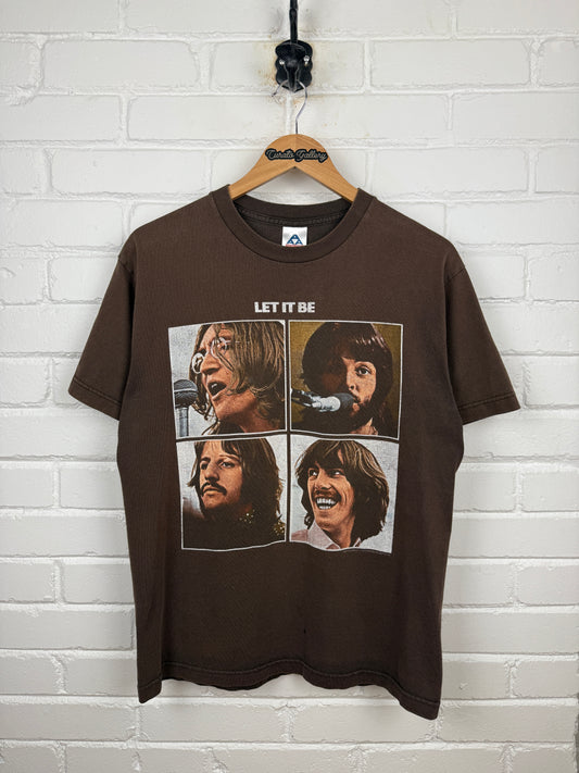 Vintage 2004 The Beatles Let It Be Portraits Band Music T Shirt Size M