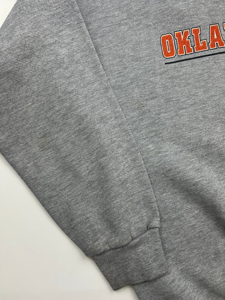 Vintage 90s Oklahoma State University Cowboys Graphic Spell Out Sweatshirt XXL