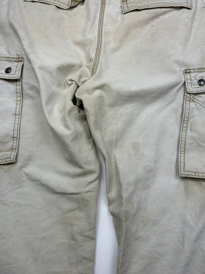Carhartt Work Wear Canvas Relaxed Fit Cargo Pants Size 34W