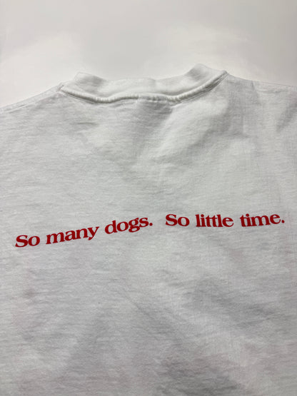 Vintage 1996 101 Dalmatians Disney Cruella So Many Dogs So Little Time Movie Promo T Shirt Size XL