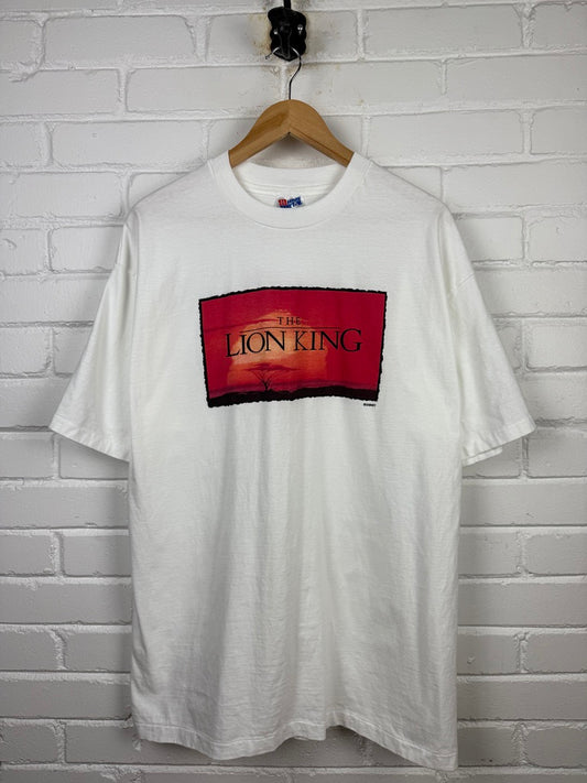 Vintage The Lion King Movie Promo T Shirt Size XL