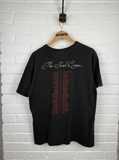 Vintage 1991 Sting The Soul Cages Tour Band Music T Shirt Size XL 90s
