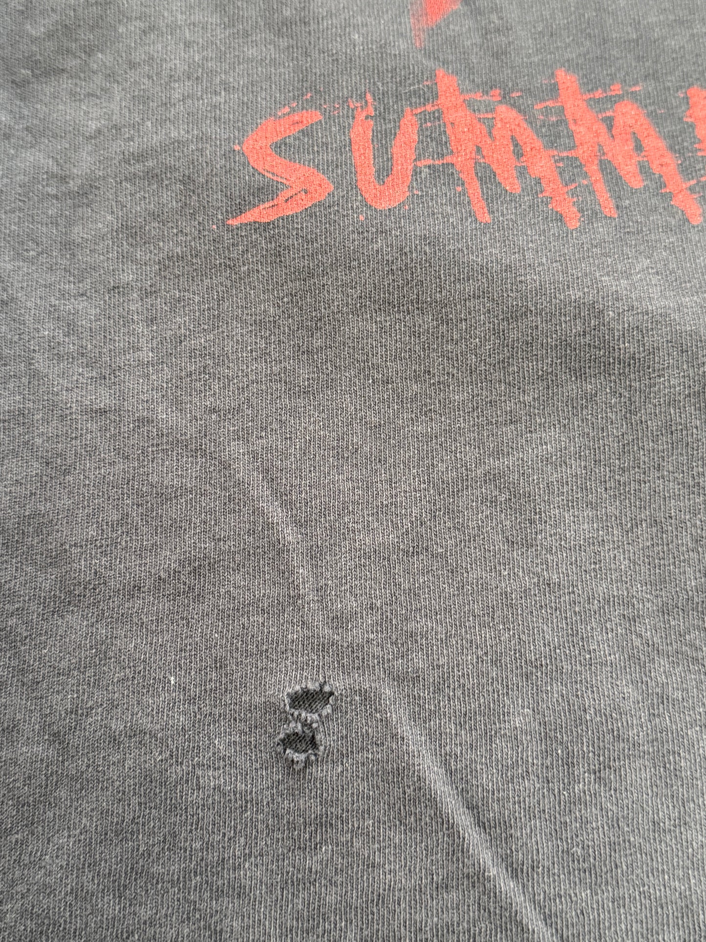 Vintage 2006 Slayer Unholy Alliance Summer Tour 666 Metal Band Long Sleeve T-Shirt Size XL