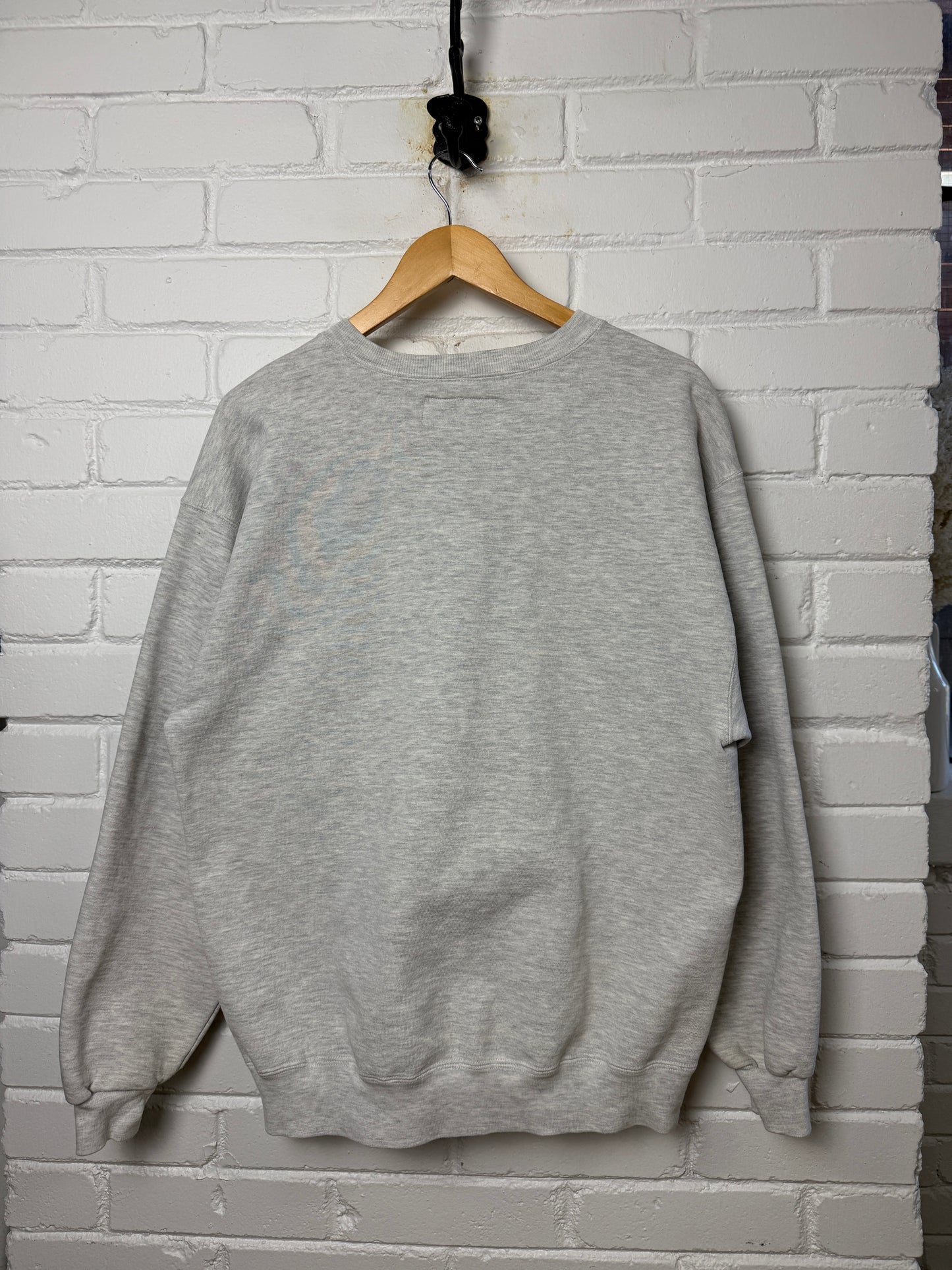 Vintage 90s Penn State Nittany Lions Embroidered Arc Spell Out Crewneck Sweatshirt Size L