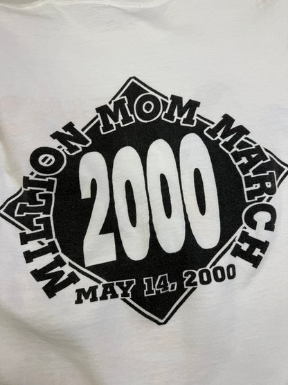 Vinatge 2000 Million Mom March Duty To Be The Bearer Graphic T Shirt Size M