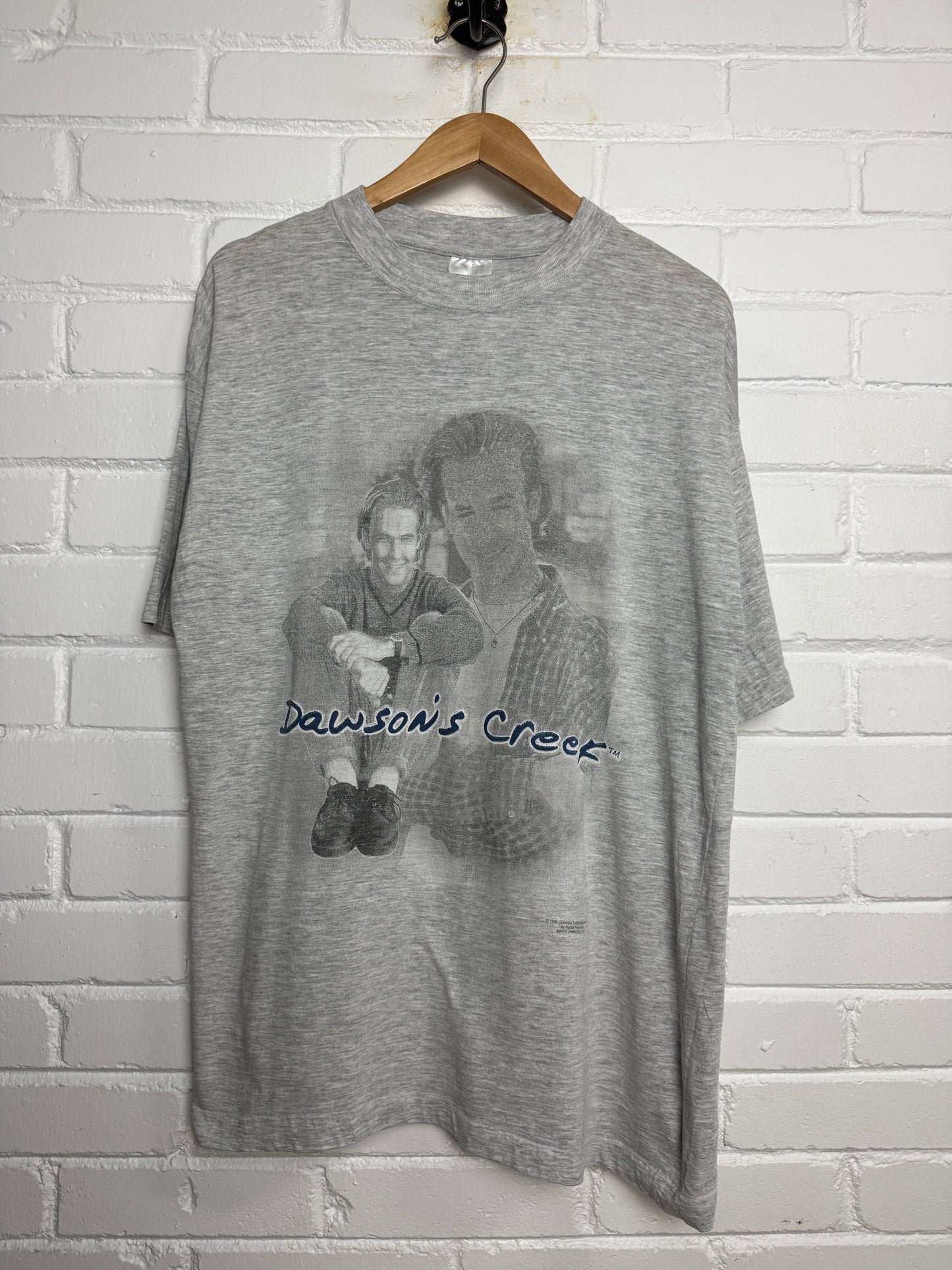 Vintage 1998 Dawson Creek Tv Show Promo James Van Der Beek T-Shirt Size L