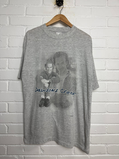 Vintage 1998 Dawson Creek Tv Show Promo James Van Der Beek T-Shirt Size L