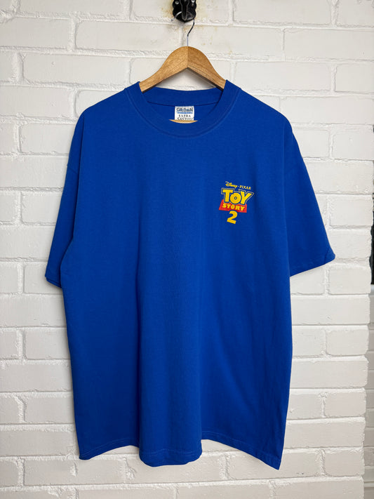 Vintage 1999 Toy Story 2 Disney Pixar You Have Been Chosen Alien Animated Movie T Shirt Size XL