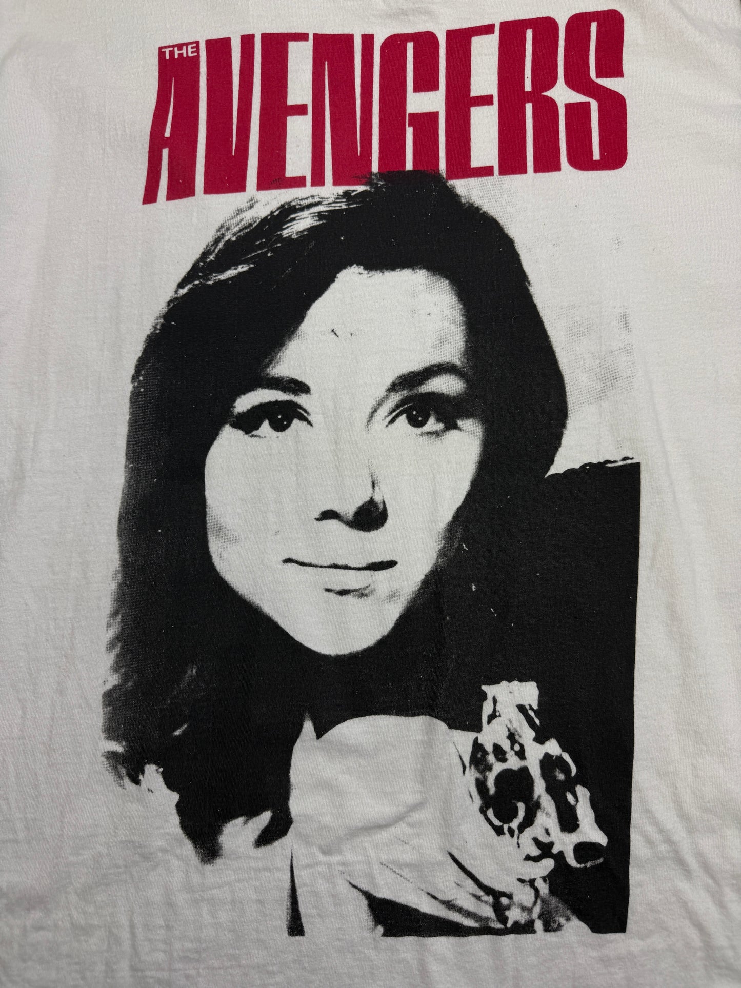 Vintage 80s/90s The Avengers Diana Rigg As Emma Peel British UK TV Show Size XL