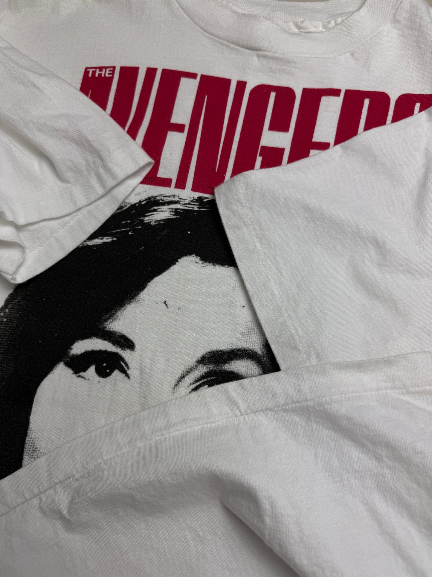 Vintage 80s/90s The Avengers Diana Rigg As Emma Peel British UK TV Show Size XL