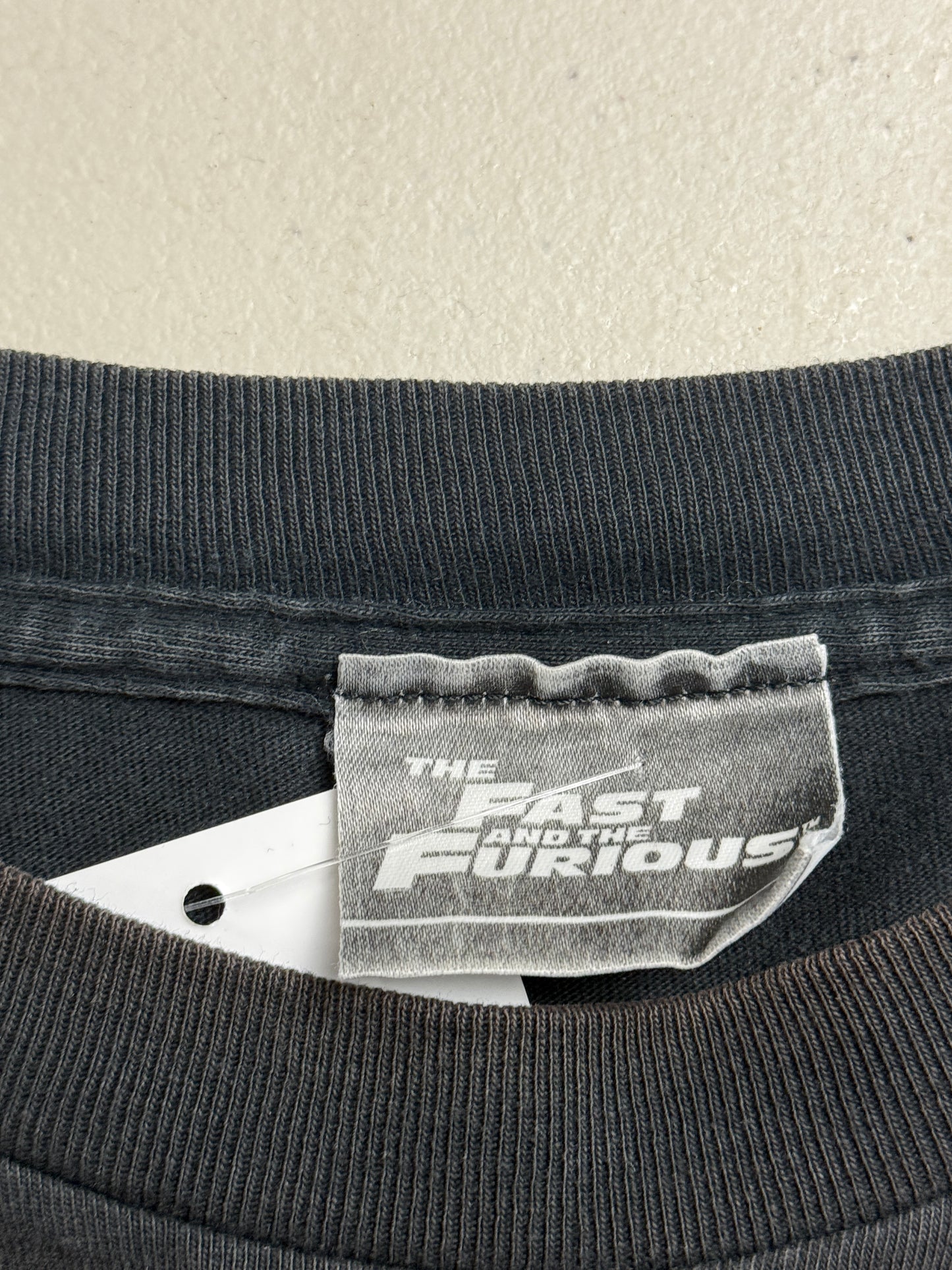 Vintage The Fast And The Furious Light Up The Night Car Neon Movie Promo T Shirt Size XL