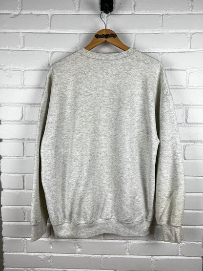 Vintage 1994 Wisconsin Badgers Rose Bowl Football NCAA Nutmeg Sweatshirt Size XL 90s